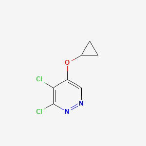 3,4-Dichloro-5-cyclopropoxypyridazine