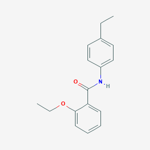 molecular formula C17H19NO2 B336647 2-ethoxy-N-(4-ethylphenyl)benzamide 
