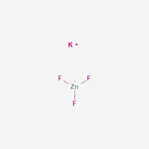 molecular formula F3KZn B3366547 Nocolok Zn Flux CAS No. 13827-02-6