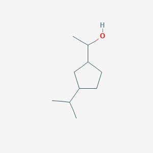 1-[3-(Propan-2-yl)cyclopentyl]ethanol