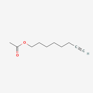 molecular formula C10H16O2 B3366562 7-Octyn-1-ol, 1-acetate CAS No. 13860-68-9