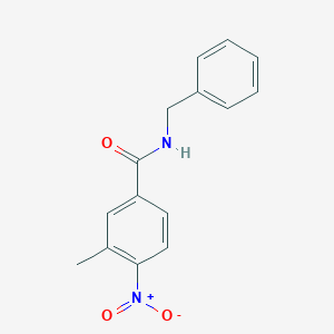 molecular formula C15H14N2O3 B336671 N-benzyl-3-methyl-4-nitrobenzamide 