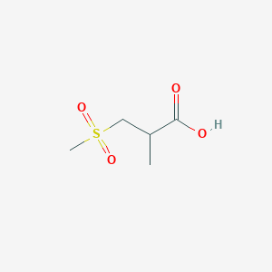 3-Methanesulfonyl-2-methylpropanoic acid