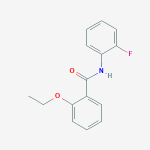 molecular formula C15H14FNO2 B336676 2-ethoxy-N-(2-fluorophenyl)benzamide 