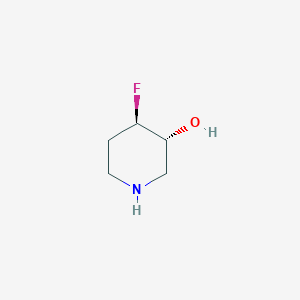 (3R,4R)-rel-4-Fluoropiperidin-3-ol