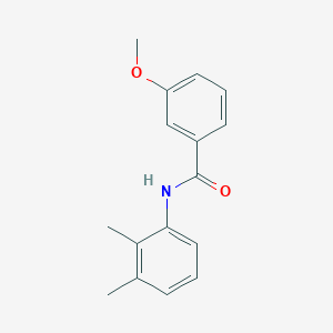 molecular formula C16H17NO2 B336680 N-(2,3-dimethylphenyl)-3-methoxybenzamide 