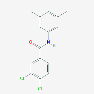 molecular formula C15H13Cl2NO B336682 3,4-dichloro-N-(3,5-dimethylphenyl)benzamide 