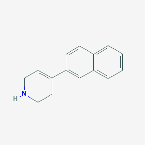 4-(Naphthalen-2-yl)-1,2,3,6-tetrahydropyridine