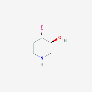 molecular formula C5H10FNO B3366920 (3S,4S)-4-Fluoropiperidin-3-ol CAS No. 1524707-67-2