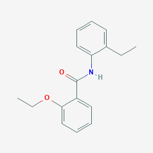molecular formula C17H19NO2 B336697 2-ethoxy-N-(2-ethylphenyl)benzamide 
