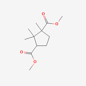 molecular formula C12H20O4 B3367004 Dimethyl camphorate CAS No. 15797-21-4