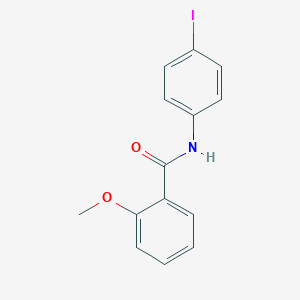 molecular formula C14H12INO2 B336704 N-(4-iodophenyl)-2-methoxybenzamide 