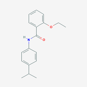 molecular formula C18H21NO2 B336705 2-ethoxy-N-[4-(propan-2-yl)phenyl]benzamide 