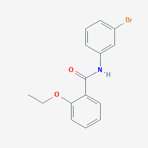 molecular formula C15H14BrNO2 B336712 N-(3-bromophenyl)-2-ethoxybenzamide 