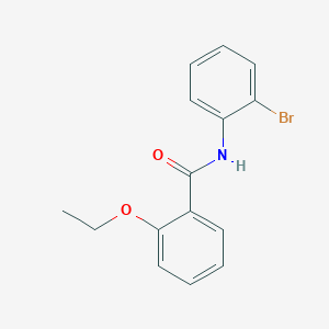 molecular formula C15H14BrNO2 B336715 N-(2-bromophenyl)-2-ethoxybenzamide 