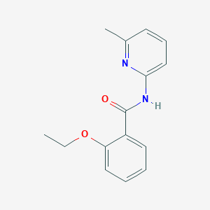 molecular formula C15H16N2O2 B336718 2-ethoxy-N-(6-methylpyridin-2-yl)benzamide 