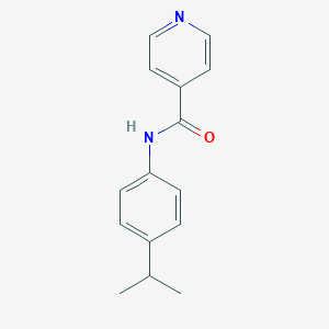 molecular formula C15H16N2O B336723 N-(4-isopropylphenyl)isonicotinamide 