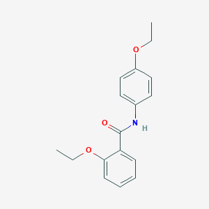 molecular formula C17H19NO3 B336728 2-ethoxy-N-(4-ethoxyphenyl)benzamide 