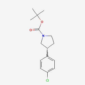 (R)-1-Boc-3-(4-chloro-phenyl)-pyrrolidine