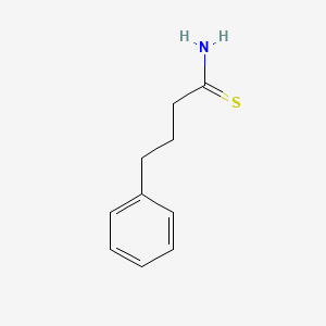 molecular formula C10H13NS B3367439 4-苯基丁烷硫酰胺 CAS No. 177665-17-7