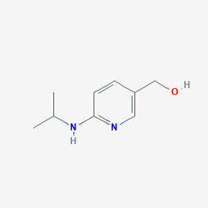 molecular formula C9H14N2O B3367555 (6-(Isopropylamino)pyridin-3-yl)methanol CAS No. 181936-84-5