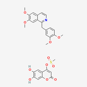 molecular formula C30H29NO11S B3367777 Einecs 243-131-0 CAS No. 19524-64-2