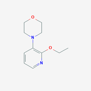 molecular formula C11H16N2O2 B3367864 4-(2-Ethoxypyridin-3-yl)morpholine CAS No. 200064-08-0