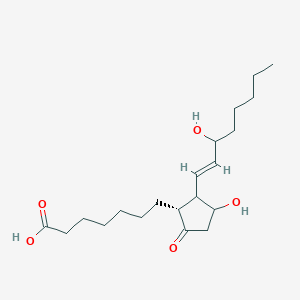 molecular formula C20H34O5 B3367887 (12xi,13E)-11,15-Dihydroxy-9-oxoprost-13-en-1-oic acid CAS No. 20045-36-7