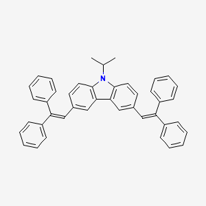 3,6-bis-(2,2-Diphenylethenyl)-9-(1-methylethyl)-9H-carbazole