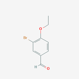 molecular formula C9H9BrO2 B033679 3-溴-4-乙氧基苯甲醛 CAS No. 108373-05-3