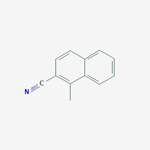 molecular formula C12H9N B3367939 1-Methylnaphthalene-2-carbonitrile CAS No. 20176-06-1