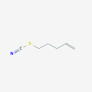 molecular formula C6H9NS B3367971 4-戊烯基硫氰酸酯 CAS No. 20243-54-3