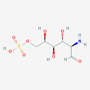 molecular formula C6H13NO8S B3367977 D-Galactosamine-6-O-sulfate CAS No. 20257-10-7