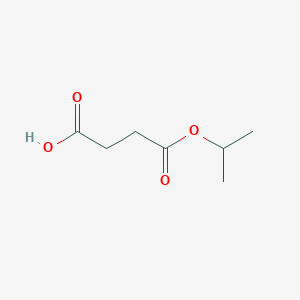 molecular formula C7H12O4 B3367985 Succinic acid monoisopropyl ester CAS No. 20279-38-3