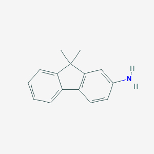 molecular formula C15H15N B033680 2-Amino-9,9-dimethylfluorene CAS No. 108714-73-4