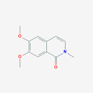 molecular formula C12H13NO3 B3368010 6,7-Dimethoxy-2-methylisoquinolin-1-one CAS No. 20323-75-5