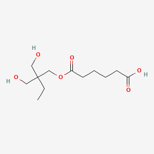 (2,2-Bis(hydroxymethyl)butyl) hydrogen adipate