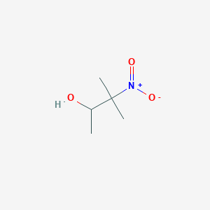 molecular formula C5H11NO3 B3368163 3-Methyl-3-nitrobutan-2-ol CAS No. 20575-38-6