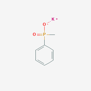 molecular formula C7H8KO2P B3368327 Kaliummethylphenylphosphinat CAS No. 208534-39-8