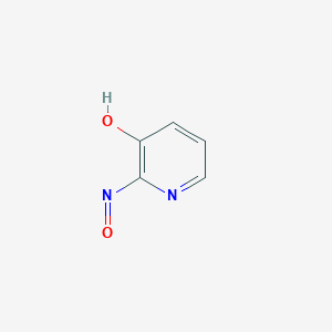 molecular formula C5H4N2O2 B3368341 2-Nitrosopyridin-3-ol CAS No. 208984-17-2