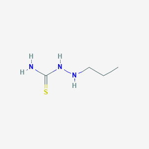 molecular formula C4H11N3S B3368448 (Propylamino)thiourea CAS No. 21149-60-0