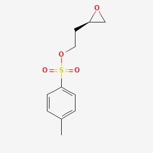 molecular formula C11H14O4S B3368549 (R)-4-甲苯磺酰氧基-1,2-环氧丁烷 CAS No. 213262-97-6