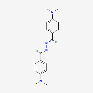 4-(Dimethylamino)benzaldehyde [4-(dimethylamino)benzylidene]hydrazone