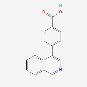 4-(Isoquinolin-4-YL)benzoic acid