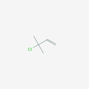 molecular formula C5H9Cl B3368806 3-Chloro-3-methyl-1-butene CAS No. 2190-48-9
