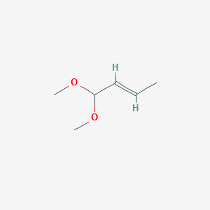 molecular formula C6H12O2 B3368819 2-Butene, 1,1-dimethoxy- CAS No. 21962-24-3