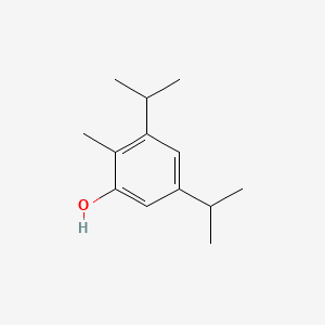 molecular formula C13H20O B3368960 2-Methyl-3,5-diisopropylphenol CAS No. 22292-76-8