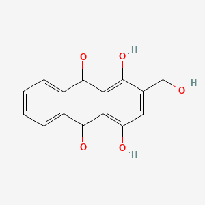 1,4-Dihydroxy-2-(hydroxymethyl)anthracene-9,10-dione