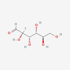 molecular formula C6H12O6 B3368983 (2R,3S,4R,5R)-2,3,4,5,6-pentahydroxy-2-tritiohexanal CAS No. 22348-49-8