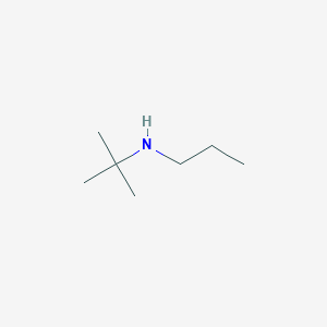 molecular formula C7H17N B3369096 Tert-butyl(propyl)amine CAS No. 22675-81-6